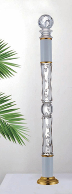 Modern Indoor Crystal Acrylic Staircase Stair Railing Handrail For Sale