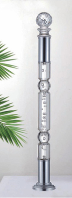 Modern Indoor Crystal Acrylic Staircase Stair Railing Handrail For Sale