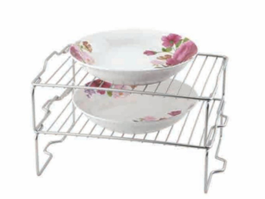 Hot Sale Single-Layer Bowl Drain Rack Aluminum Kitchen Dish Drawer Bowl Rack Pull-Out Basket
