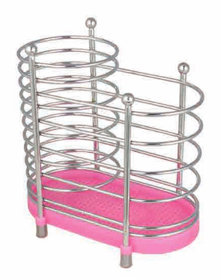 Standing Style Stainless Steel Multifunctional Kitchen Tool Storage Knife Holder Rack