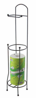 Metal Home And Kitchen Tissue Paper Holder Stand Chef Roll Paper Storage Holder