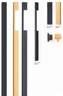Aluminium Cabinet Handle Matt Ccm Blm Z-black Abg Ab Matt Rose Gold Gold