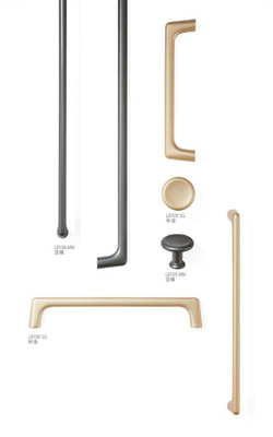 Popular zinc Chinese European-style retro no-hole black self-tapping screws door handel dooroom indoor handle