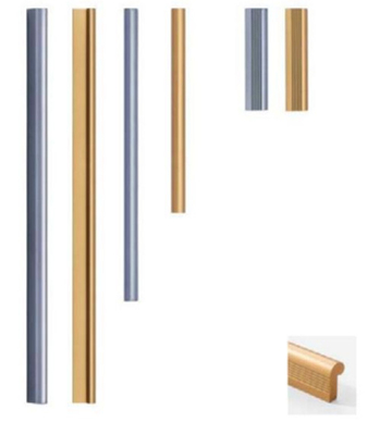 Black Aluminum Alloy Cabinet Handle Aluminum Profile Aluminum Handle