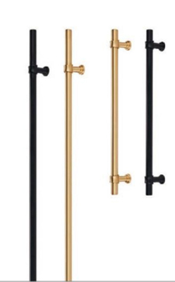 Black Aluminum Alloy Cabinet Handle Aluminum Profile Aluminum Handle
