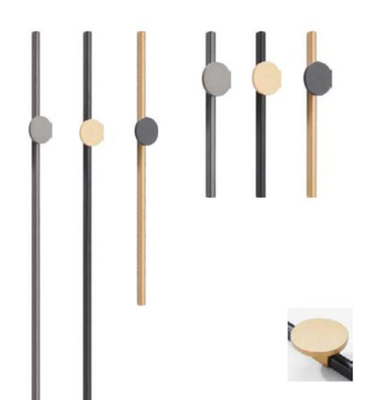 Black Aluminum Alloy Cabinet Handle Aluminum Profile Aluminum Handle