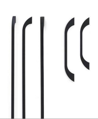 Black Aluminum Alloy Cabinet Handle Aluminum Profile Aluminum Handle
