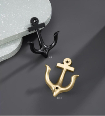 Near Moon Coat Hooks Wall Mounted Heavy Duty Metal Single Prong Robe Hanger Rustproof Wall Hooks For Towel Hat Key Bag