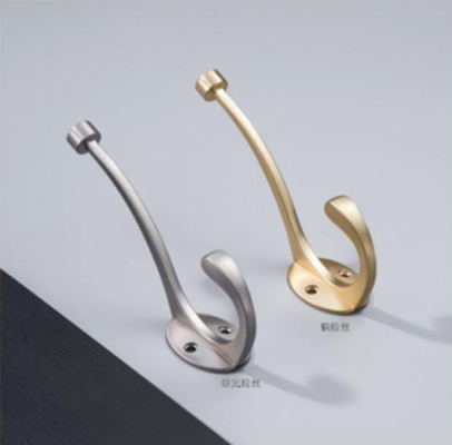 Living Room Bathroom Metal Hook Single Hook Aluminium Hook