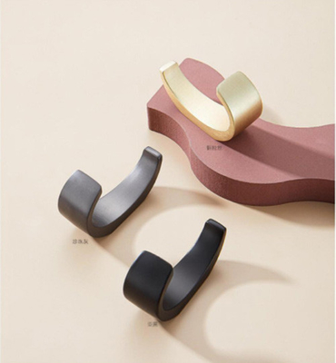 Living Room Bathroom Metal Hook Single Hook Aluminium Hook