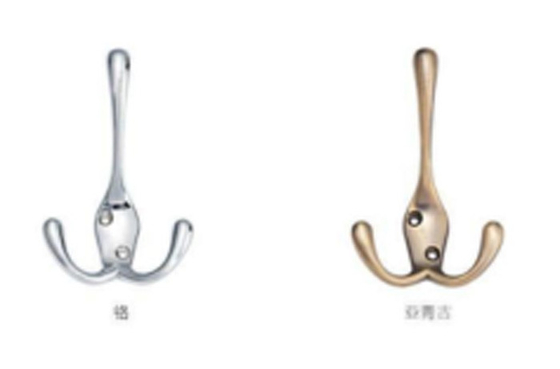 Gold Color Wall Clothes Hook New Coat Hook Bathroom Shower Hooks