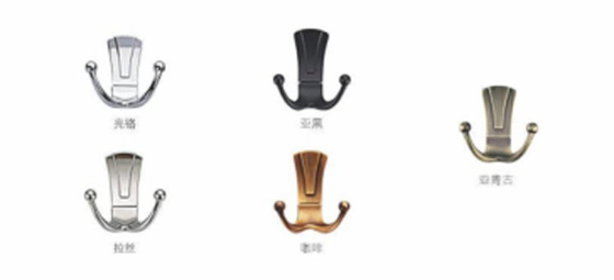 New Product Zinc Alloy Chrome Plated Clothes Hook
