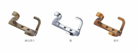 European Double Cloth coat hooks metal Hooks modern Clothes Hooks For Bedroom