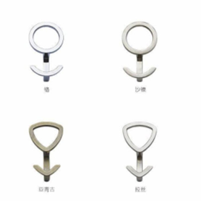 European Double Cloth coat hooks metal Hooks modern Clothes Hooks For Bedroom