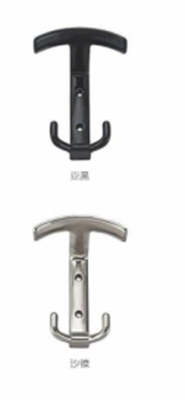European Double Cloth coat hooks metal Hooks modern Clothes Hooks For Bedroom