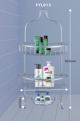 Bathroom accessories kitchen shelf shower ball shelf aluminum bathroom tripod