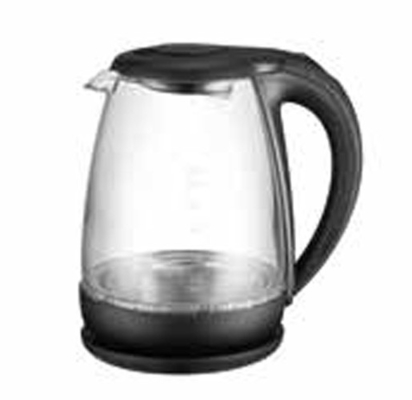 1.8L Glass Hot Electric Kettle With Blue Light Boiling Automatically Power Off Function