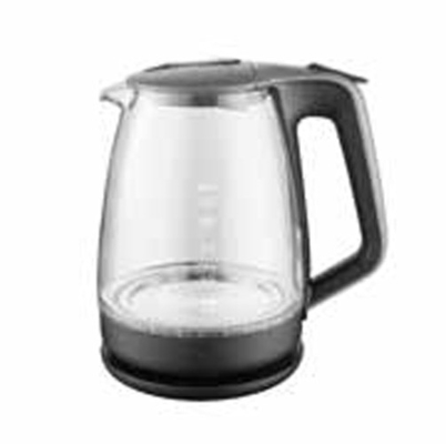 1.8L Glass Hot Electric Kettle With Blue Light Boiling Automatically Power Off Function