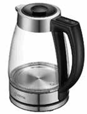 Multi Functional OEM Borosilicate Glass Body Fast Heating Glass Kettle