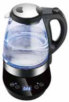 Multi Functional OEM Borosilicate Glass Body Fast Heating Glass Kettle