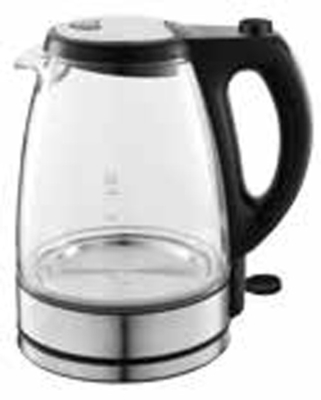 Multi Functional OEM Borosilicate Glass Body Fast Heating Glass Kettle