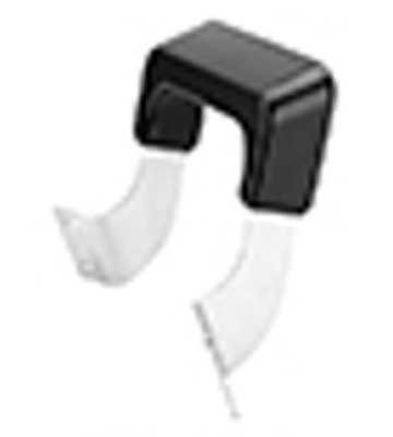 Double-hole Glass Pot Lid Handle Stainless Steel Silicone Side Ear Handle Pot Accessories