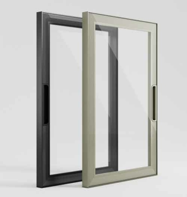Facades Thermal Break Aluminum Windows Floor To Ceiling Windows Bay Casement Windows