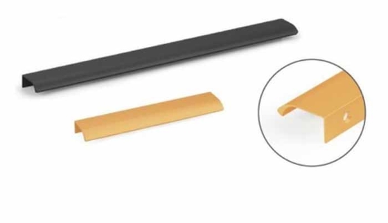 Assembled Integrated Hidden Concealed Kitchen Cabinet Door Handle Long Handle Aluminum Profile Furniture Handle