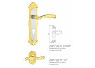 Egypt style interior door handles brush finish customized handle length for exterior door