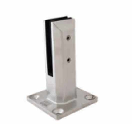 Frameless Stainless Steel Core Drill Square Type Pool Fence Glass Railing Spigot