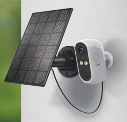 2 Lens 8MP 4K Wireless North America 4G LTE Solar Power Surveillance Security PTZ Camera Outdoor 4G Sim Card Solar CCTV Camera