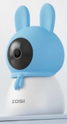 High Quality 5 Inch Wireless Smart Video Baby Monitor with Night Vision 2-Way Audio Pan Tilt Zoom Built-In Temperature Sensor