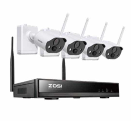 Factory Price Surveillance Waterproof Camera 1080p AHD CCTV DVR KIT 8CH With Network Cable and Power Supply Included
