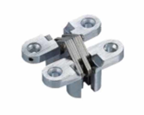 Modern 180 Degree Concealed Cross Steel Furniture Hinge For Framed Folding Kitchen Living Room Bedroom Bathroom Home Office
