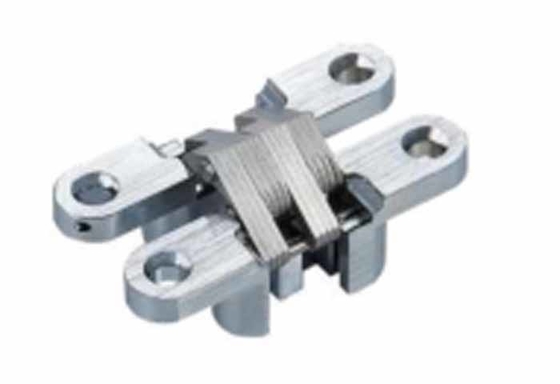 Modern 180 Degree Concealed Cross Steel Furniture Hinge For Framed Folding Kitchen Living Room Bedroom Bathroom Home Office