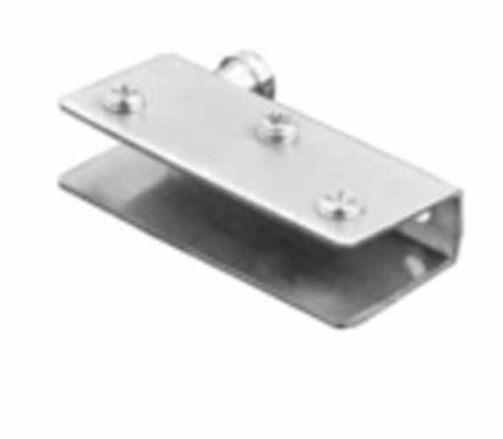 Custom Small Mini U C Shaped Gripper Stainless Steel Cable Safety Retaining Loaded Round Terry Metal Tension Flat Spring Clip