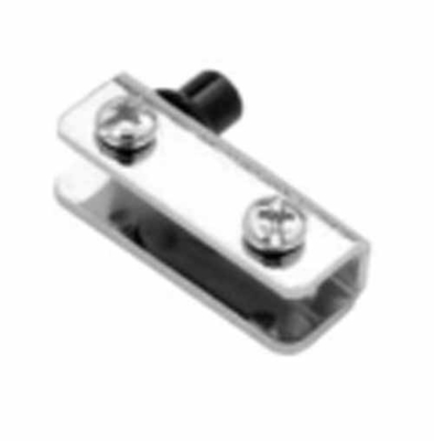 Custom Small Mini U C Shaped Gripper Stainless Steel Cable Safety Retaining Loaded Round Terry Metal Tension Flat Spring Clip