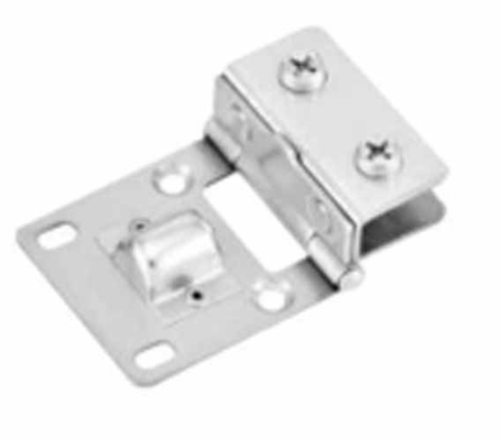 Adjustable Double Side Aluminum Alloy Glass Shelf Support Bracket 180 Degrees Glass Clamp