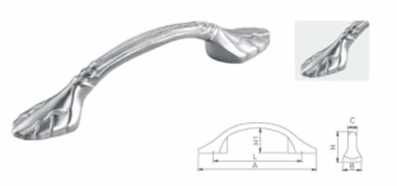Steel SUS304 Cabinet Handled Furniture Stainless Steel 304 Handle Kitchen Cabinet Door Handle