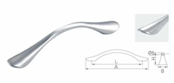 Steel SUS304 Cabinet Handled Furniture Stainless Steel 304 Handle Kitchen Cabinet Door Handle