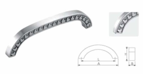 Furniture Hardware Pull Drawer Kitchen Cabinet Knobs Door Stainless Steel Handle