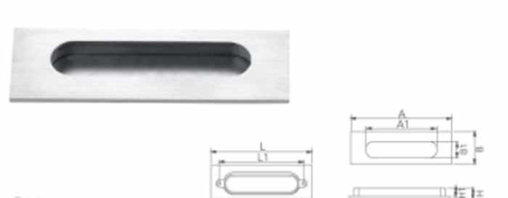Wooden Door Stainless Steel Round Knob And Fix Rotatable Door Handle