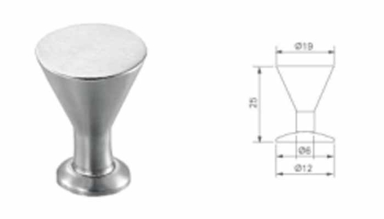 Stainless Steel 304 Ball Knob For Furniture Cabinet Drawer Door 25mm 30mm Separate Rose Kitchen Bedroom Dresser Hotel Living Room