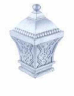 100x100 Or 4x4 Inch Aluminum Fence Post Cap Ornamental Die Cast Post Cap