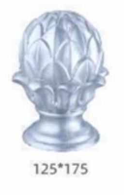 100x100 Or 4x4 Inch Aluminum Fence Post Cap Ornamental Die Cast Post Cap