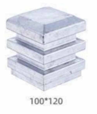 100x100 Or 4x4 Inch Aluminum Fence Post Cap Ornamental Die Cast Post Cap