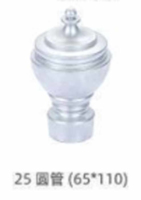 Guardrail Outdoor Fence Galvanized Steel Post Cap Tube Cap For Gardening Fence