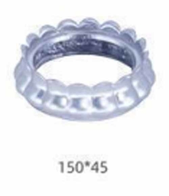 80X80 Aluminum Alloy Guardrail Balcony Railing Stair Handrail Post Cap Peak Cover Heart Seat