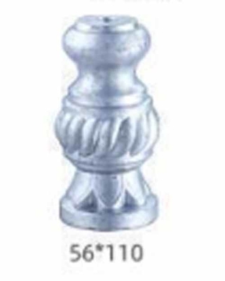 100x100 Or 4x4 Inch Cast Aluminum Fence Post Cap With Ornamental Metal Frame And 3D Modelling Service