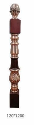 Staircase Renovation Staircase Column Aluminum Brass Stair Post For Modern Balcony Staircase Column